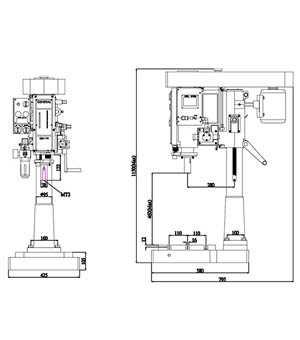 空油压自动钻孔机GD1-191